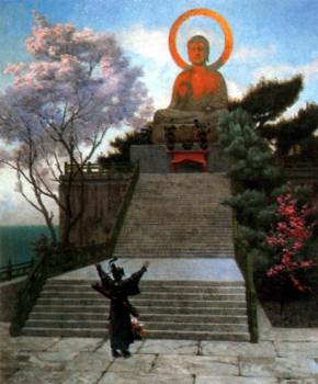 Jean-Leon Gerome : A Japanese Imploring a Divinity